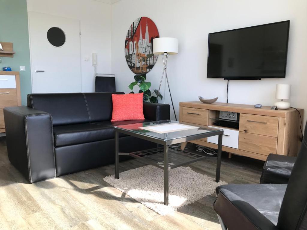 Penthouse Ferienwohnung Auszeit, Gerne Mit Hund, Wlan Inkl. Laboe Dış mekan fotoğraf