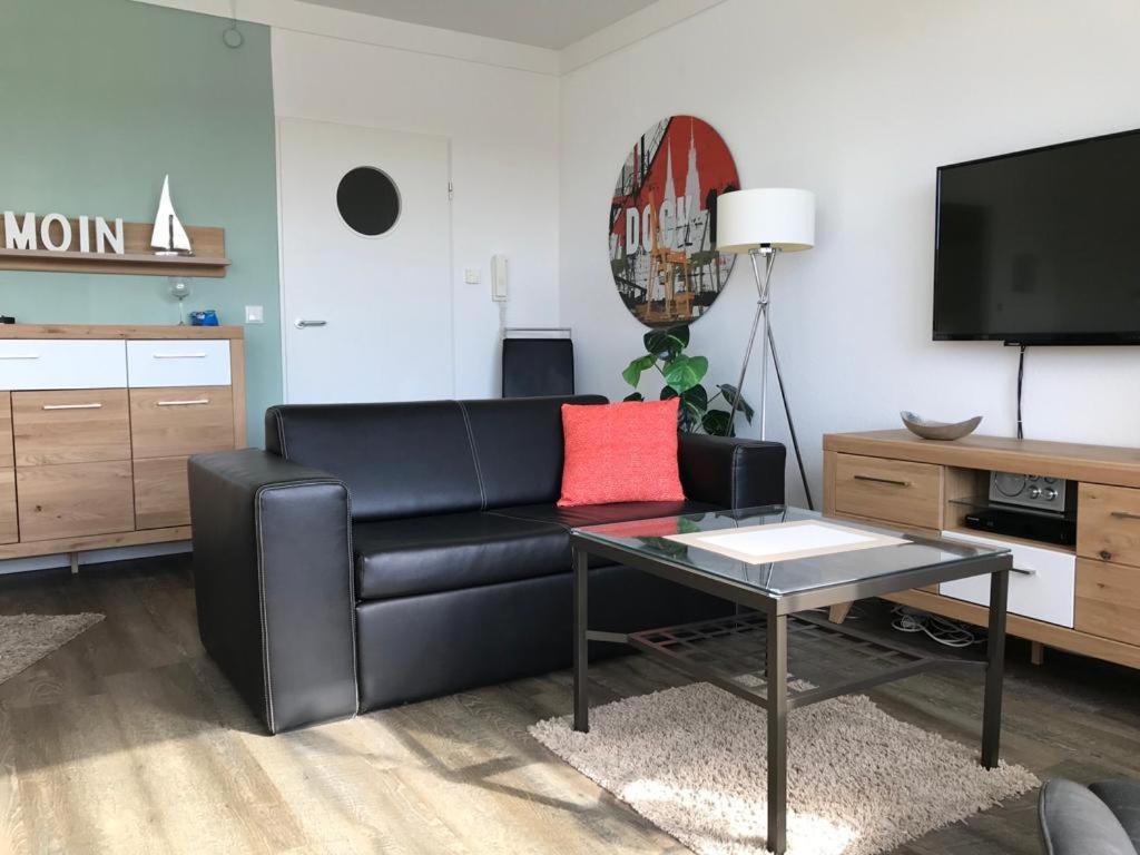 Penthouse Ferienwohnung Auszeit, Gerne Mit Hund, Wlan Inkl. Laboe Dış mekan fotoğraf